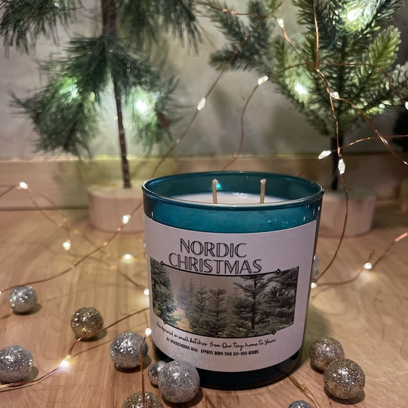 🌲✨Nordic Christmas Luxury Organic Soy candle Fresh Cut Christmas trees🌲 - Picture 3 of 17